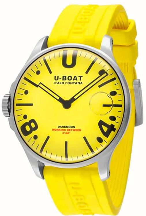 Replica U-Boat Darkmoon Limited Edition 44mm Yellow 8964 Watch